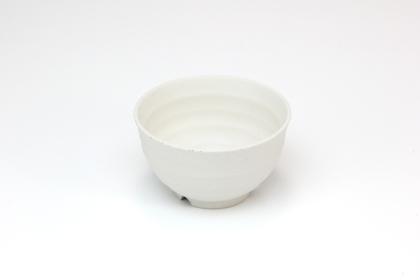 【食器】メラミン 飯碗 小 (白ごま) M-111